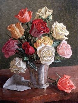 Roses In Silver